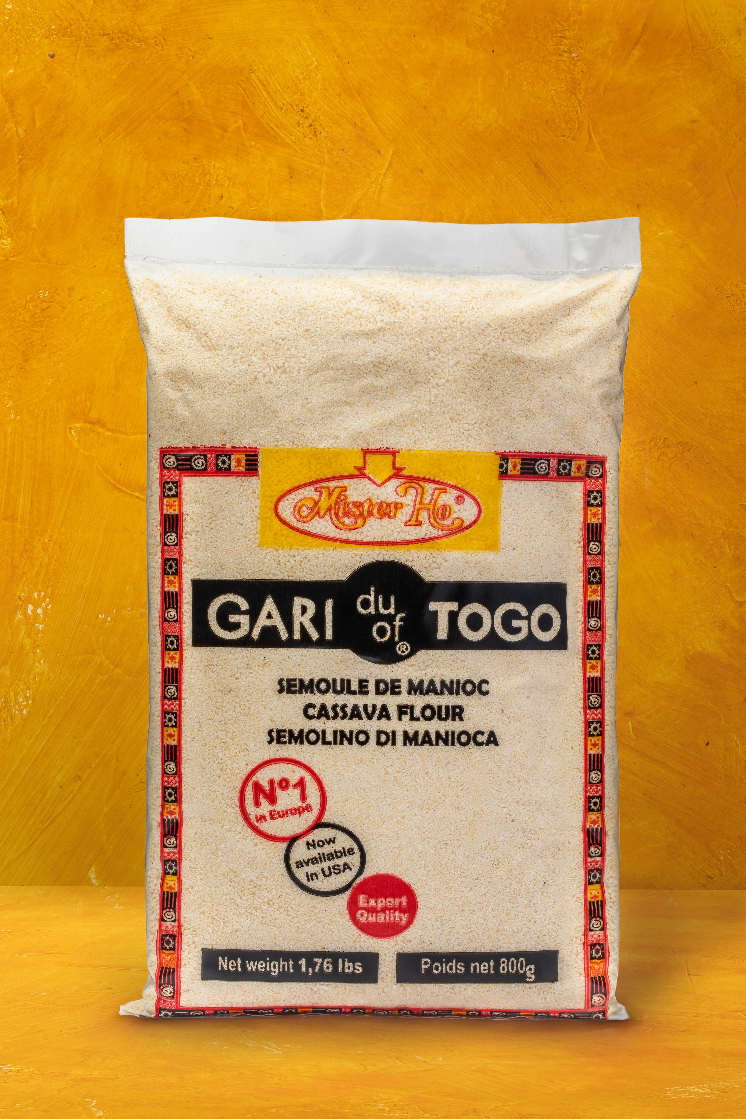 Gari - Organic Fine Cassava Flour From Togo — misterho chips